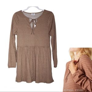 longsleeves baby doll dress